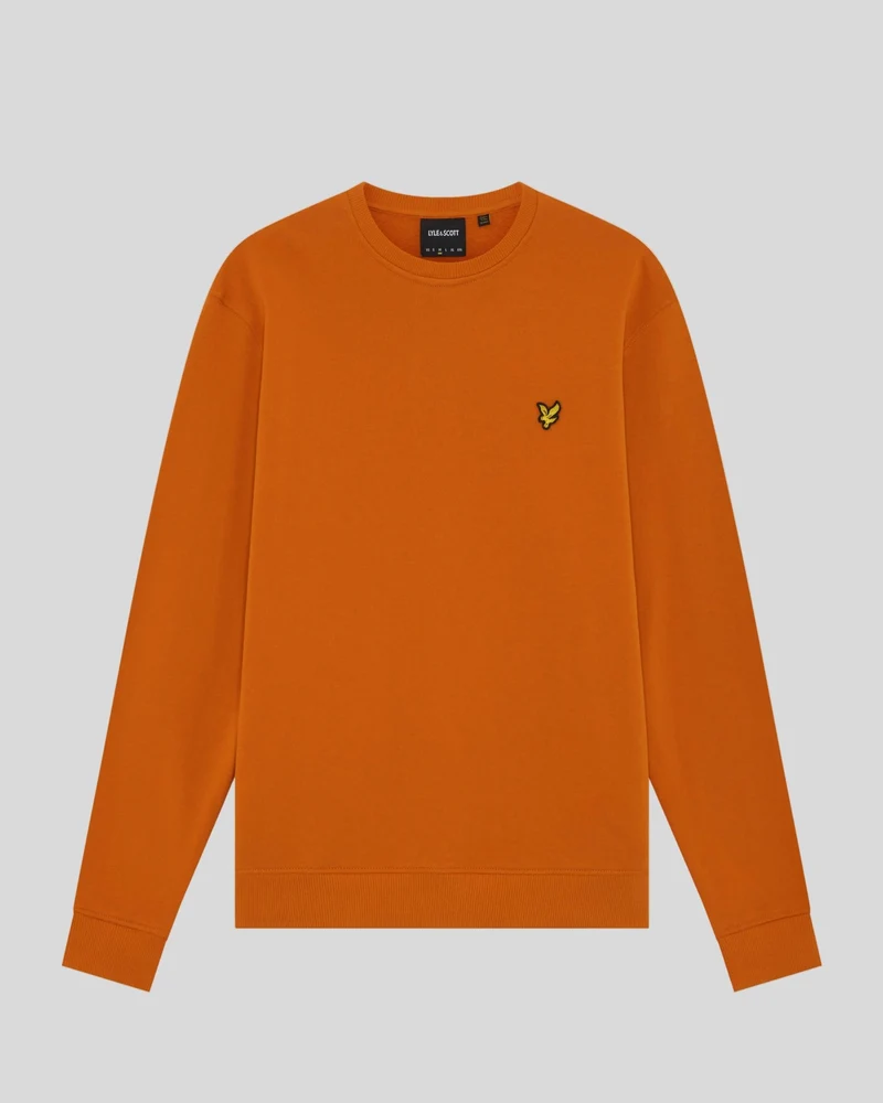 Cotton Crew Neck Sweatshirt