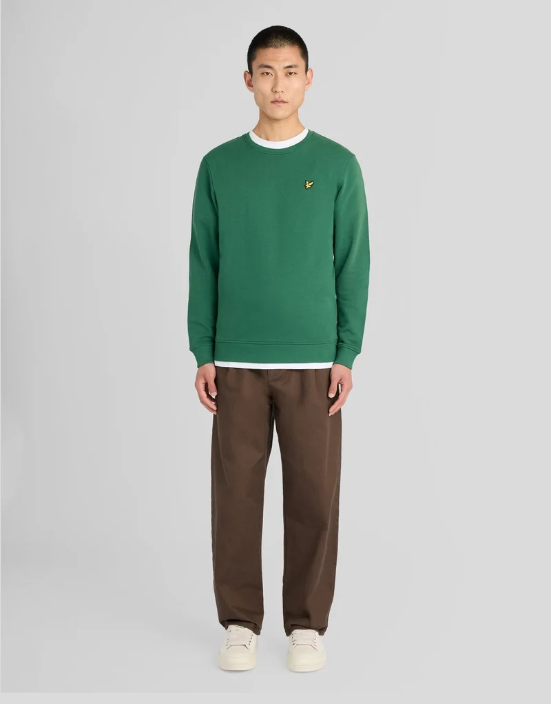 Cotton Crew Neck Sweatshirt