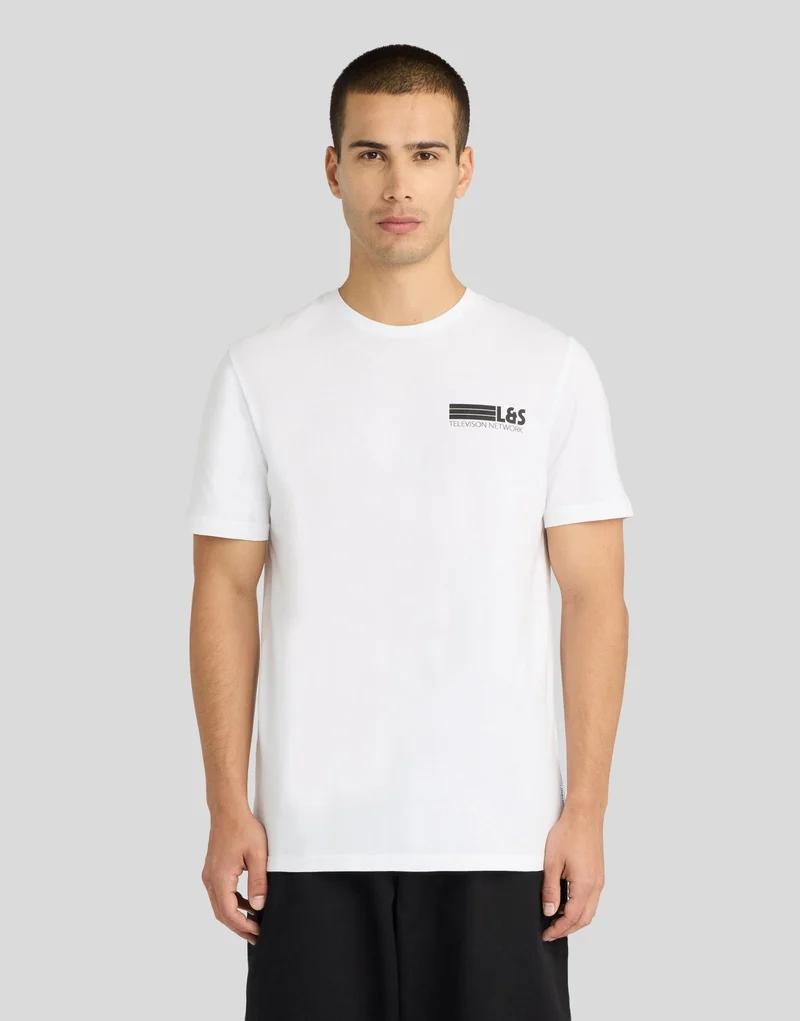 Broadcaster Back Graphic T-Shirt