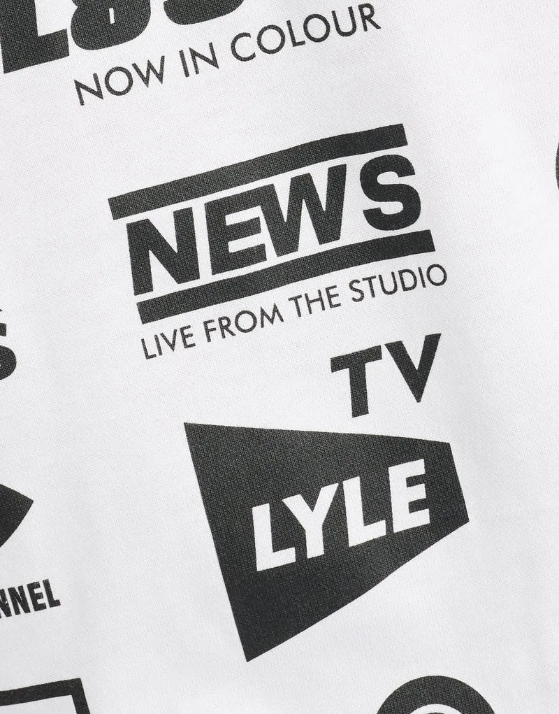 Broadcaster Back Graphic T-Shirt