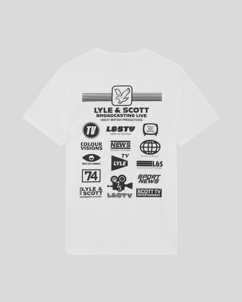 Broadcaster Back Graphic T-Shirt