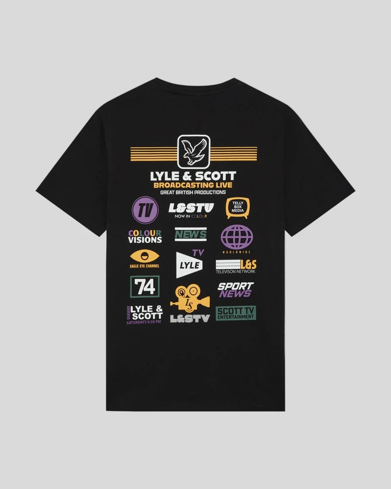 Broadcaster Back Graphic T-Shirt