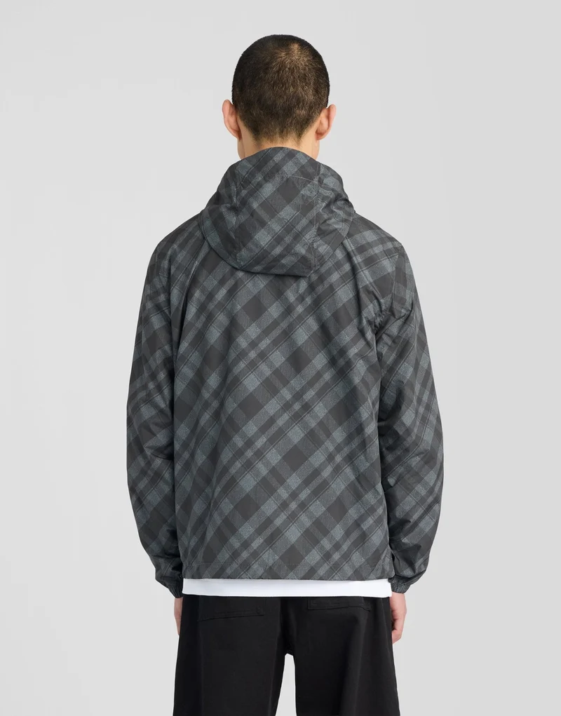 Tartan Lightweight Hooded Jacket