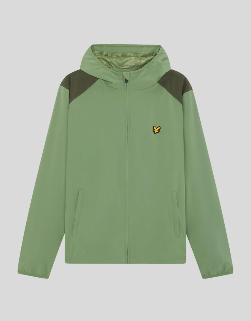 Sports Panelled Windbreaker Jacket