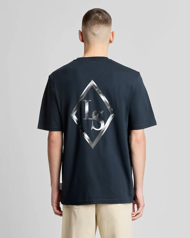 Back Print Graphic T-Shirt
