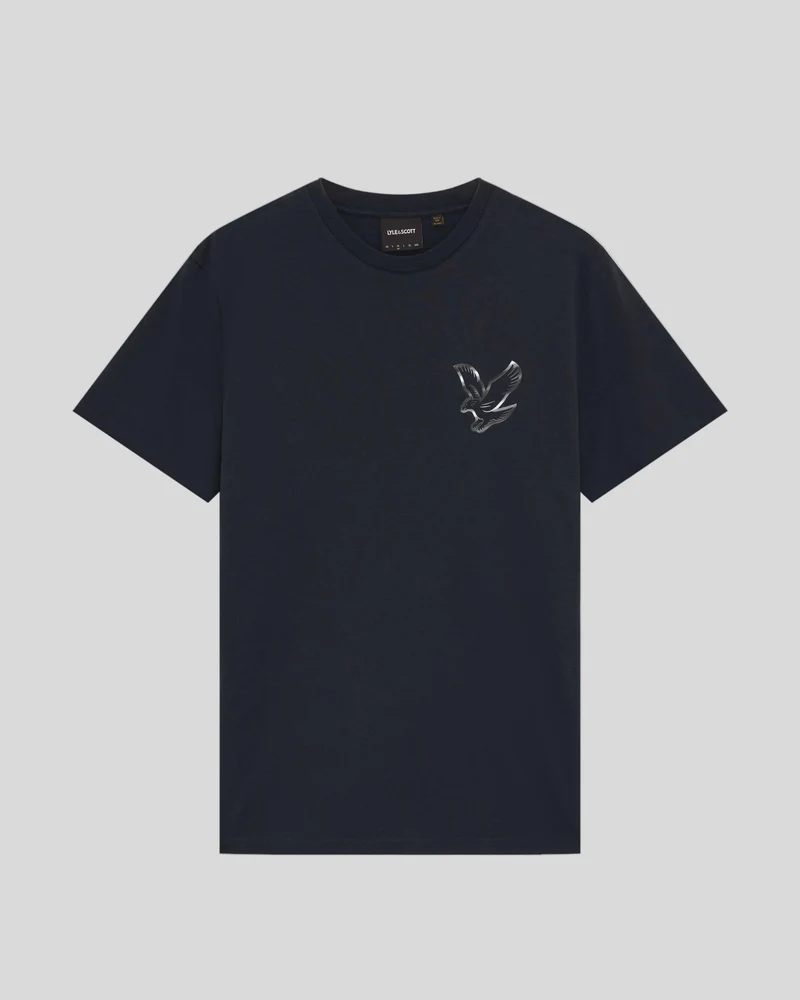 Back Print Graphic T-Shirt