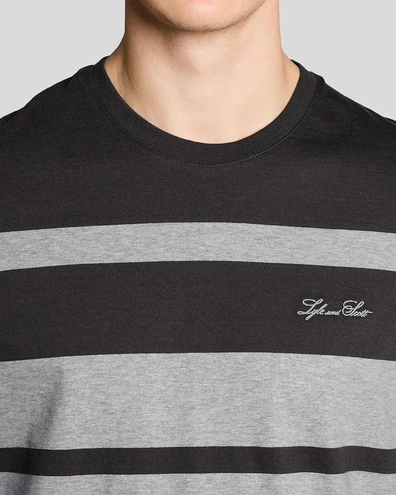 Relaxed Fit Stripe T-Shirt
