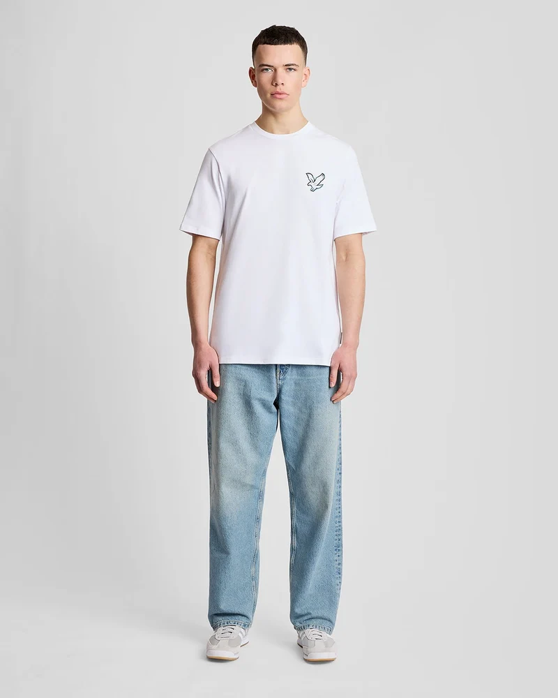 Back Print Graphic T-Shirt