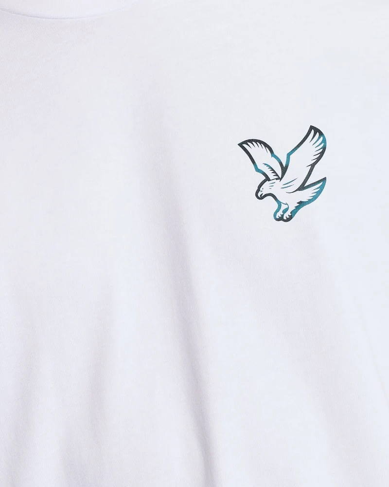 Back Print Graphic T-Shirt