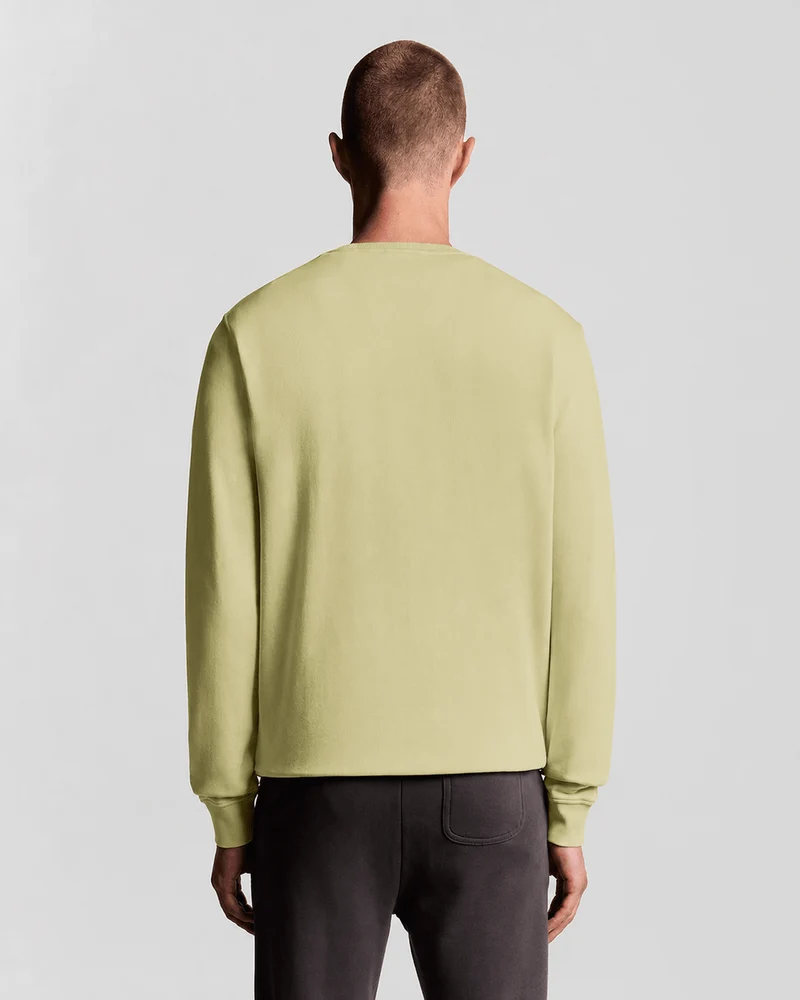 Cotton Crew Neck Sweatshirt