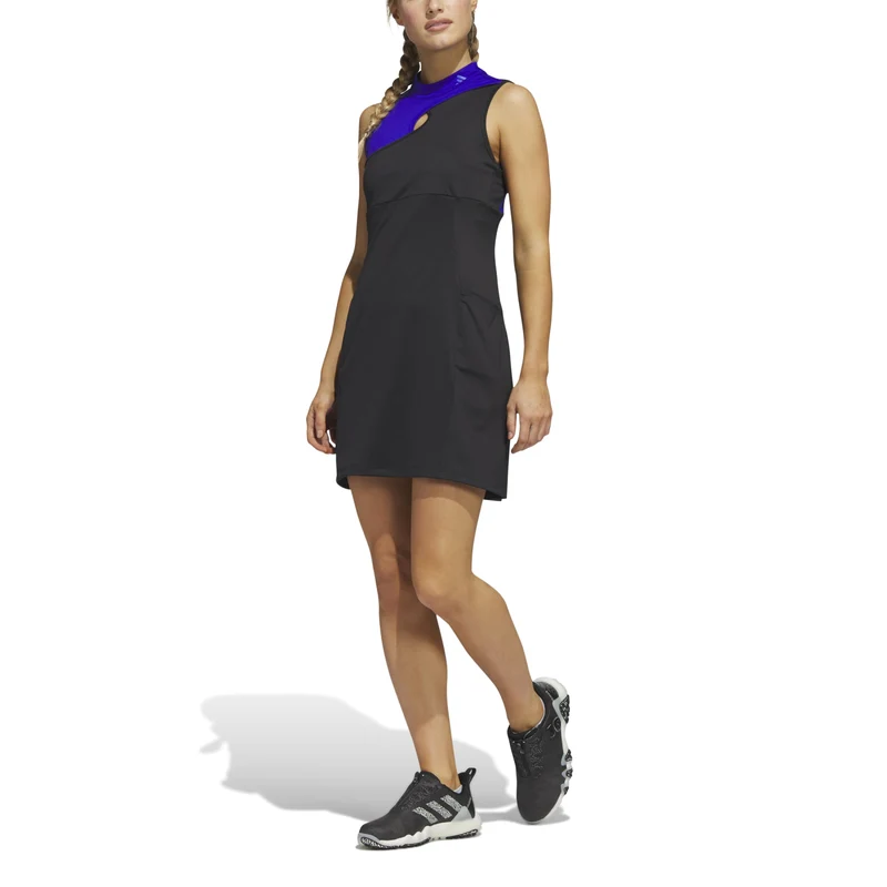 adidas Ultimate365 Tour Colorblocked Golf Dress Damen XS braun XS braun XS braun