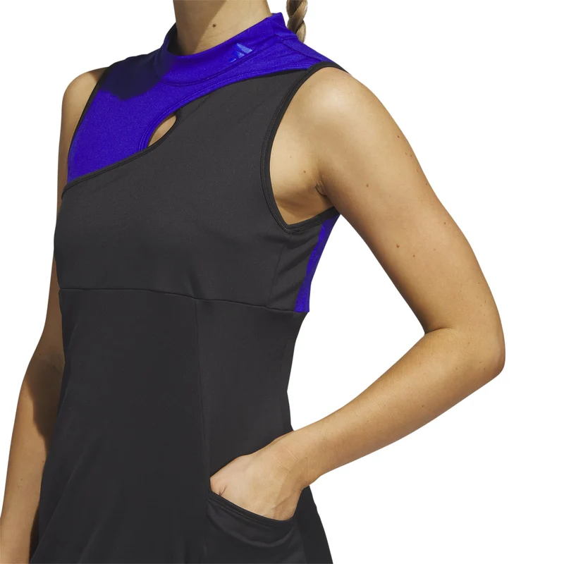 adidas Ultimate365 Tour Colorblocked Golf Dress Damen XS braun XS braun XS braun