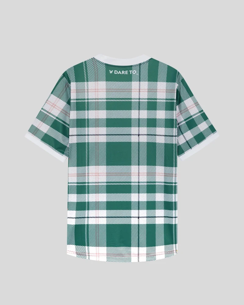 Sports Tartan Check Football Shirt