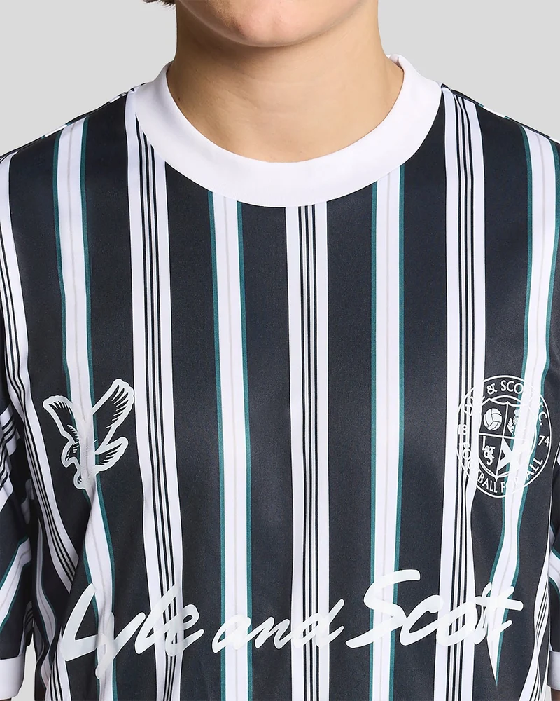 Sports Prep Stripe Football Shirt