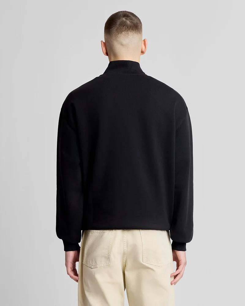 Heavyweight Script 1/4 Zip Sweatshirt