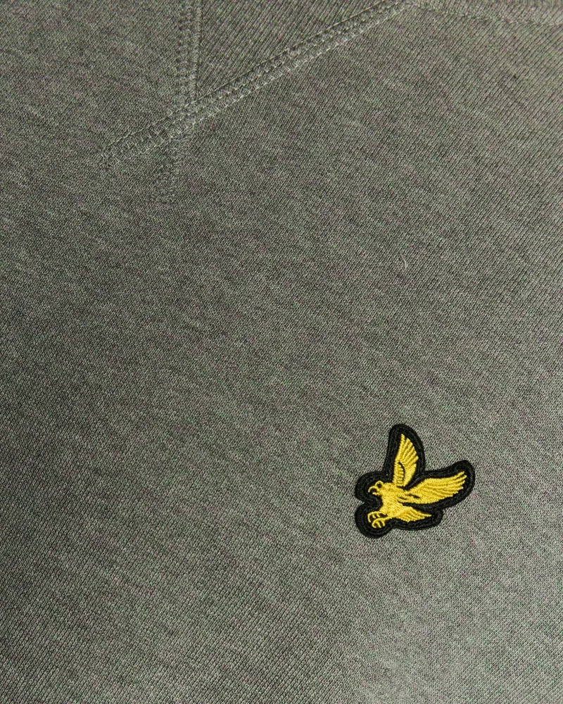 Cotton Marl Raglan Sweatshirt