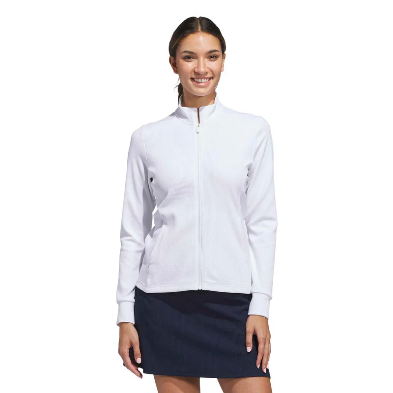 adidas Performance Text Fullzip Jacke Damen XXL weiß XXL weiß
