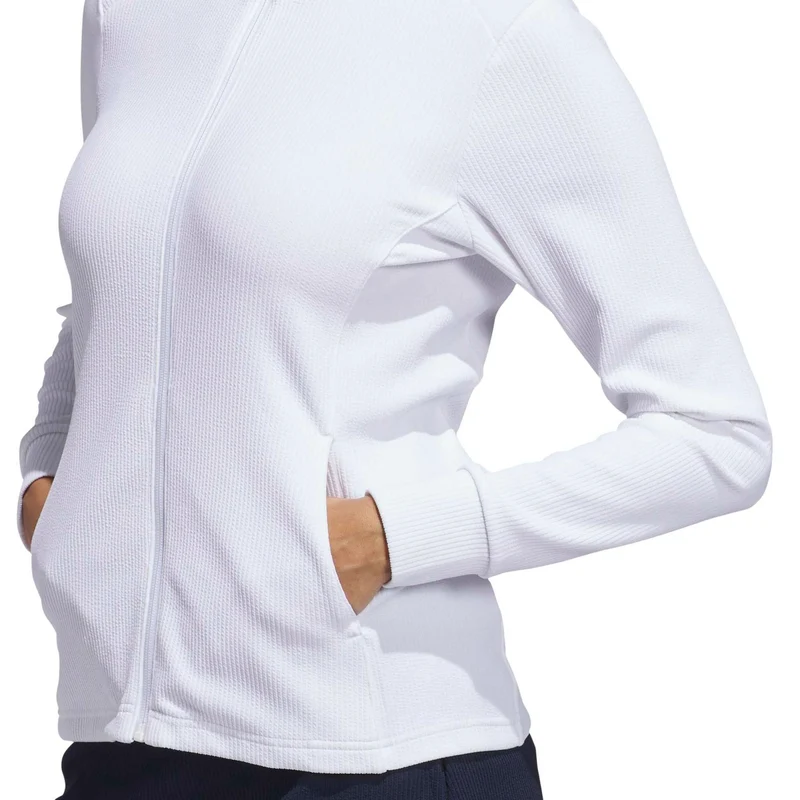 adidas Performance Text Fullzip Jacke Damen XXL weiß XXL weiß