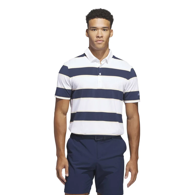 adidas ULT365+ JumboStripe Climacool Polo Herren XXL weiß/navy