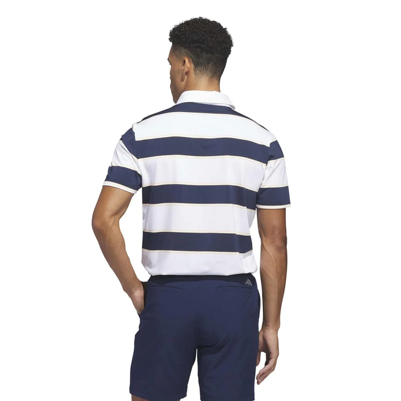adidas ULT365+ JumboStripe Climacool Polo Herren XXL weiß/navy
