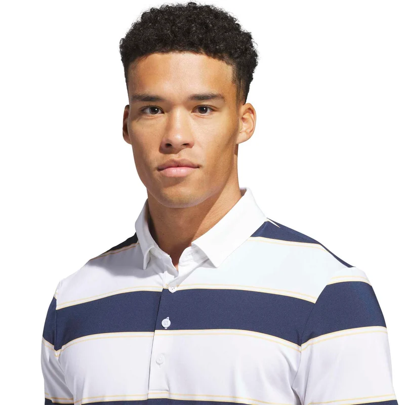 adidas ULT365+ JumboStripe Climacool Polo Herren XXL weiß/navy