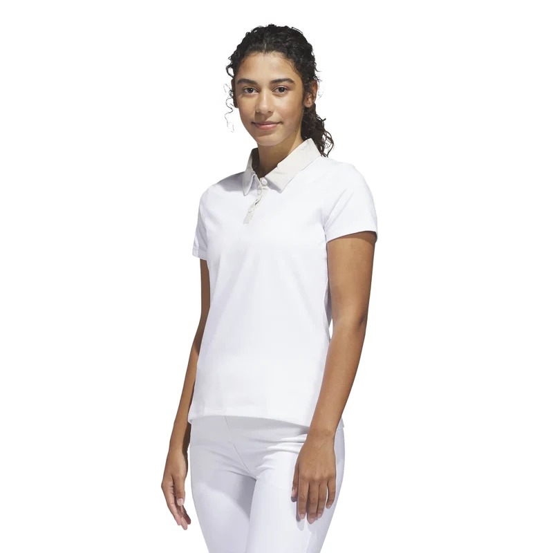 adidas ULT365+ Grid CLIMAcool Polo Damen XXL hellgrau