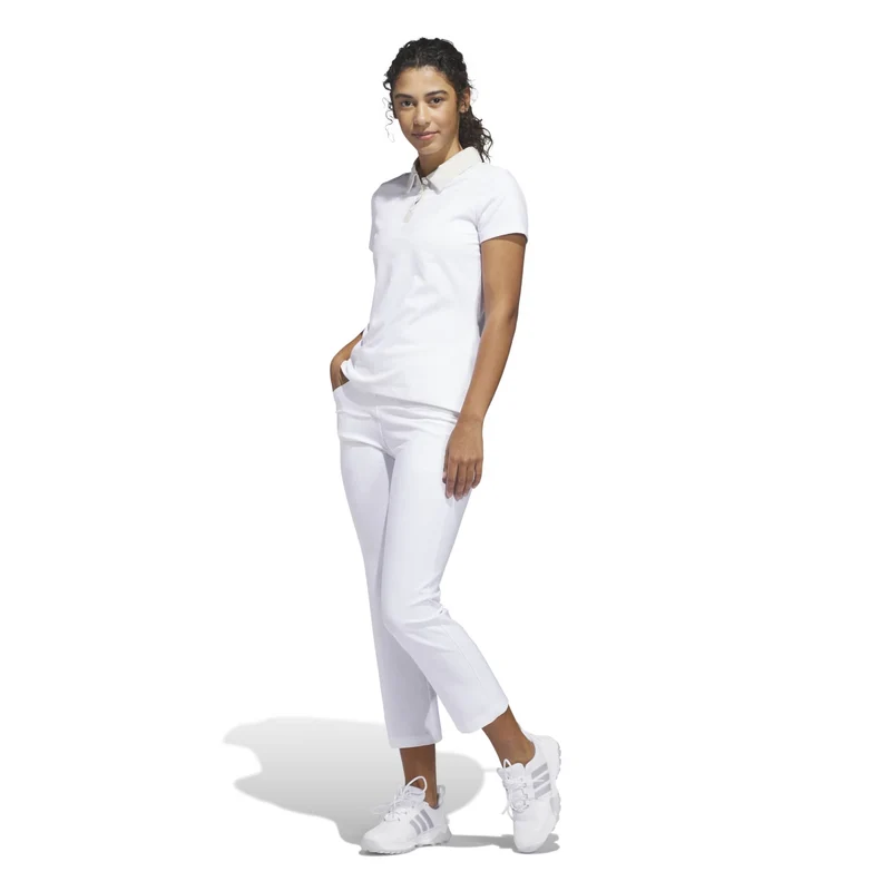 adidas ULT365+ Grid CLIMAcool Polo Damen XXL hellgrau