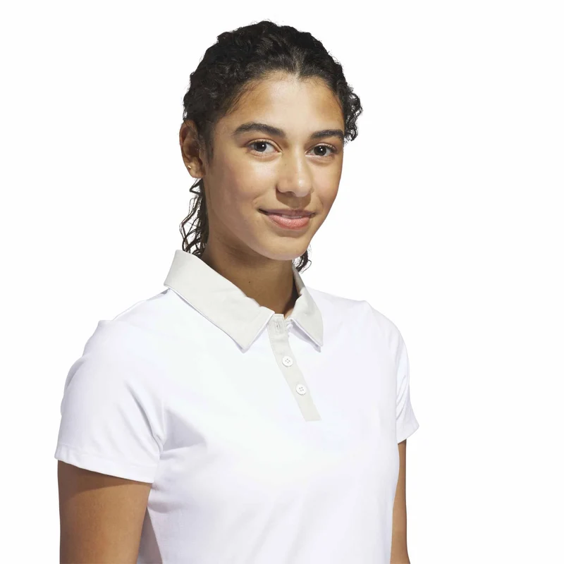 adidas ULT365+ Grid CLIMAcool Polo Damen XXL hellgrau