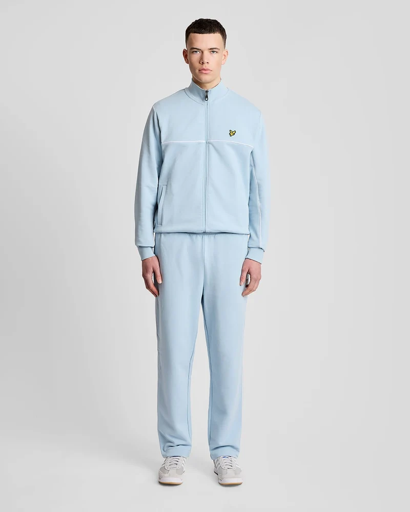 Piped Full Zip Track Top