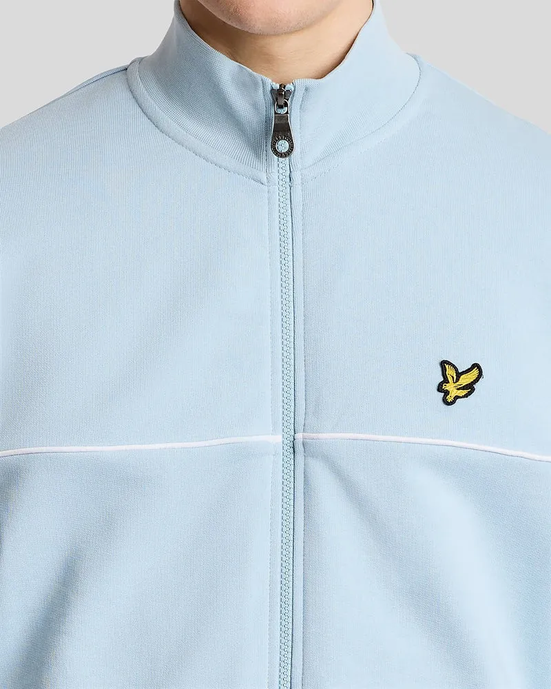 Piped Full Zip Track Top