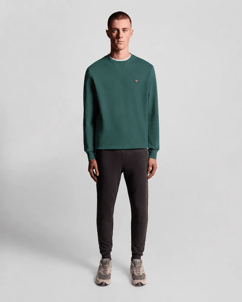 Cotton Crew Neck Sweatshirt