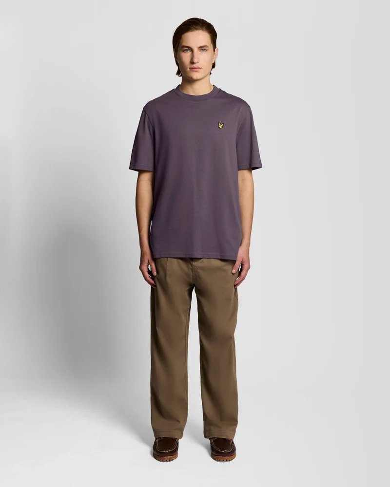 Oversized Cotton Crew Neck T-Shirt