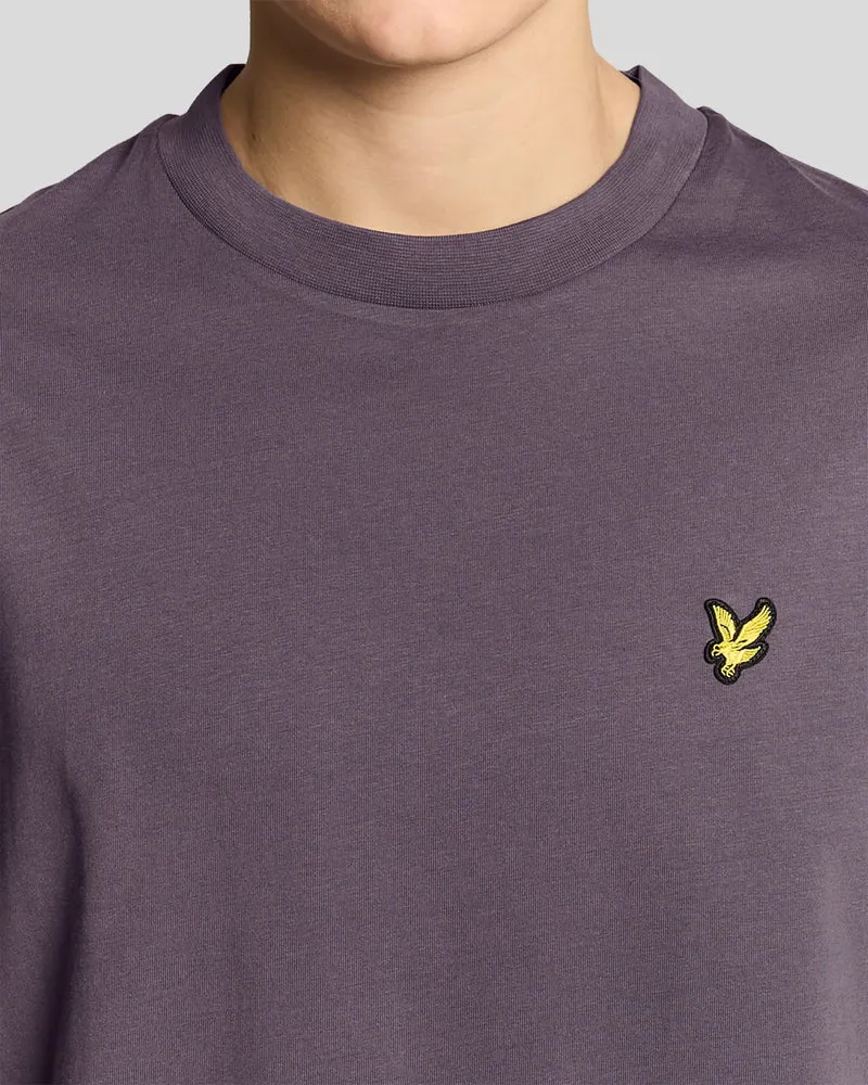 Oversized Cotton Crew Neck T-Shirt