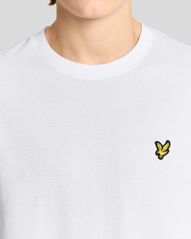 Textured Jacquard T-Shirt