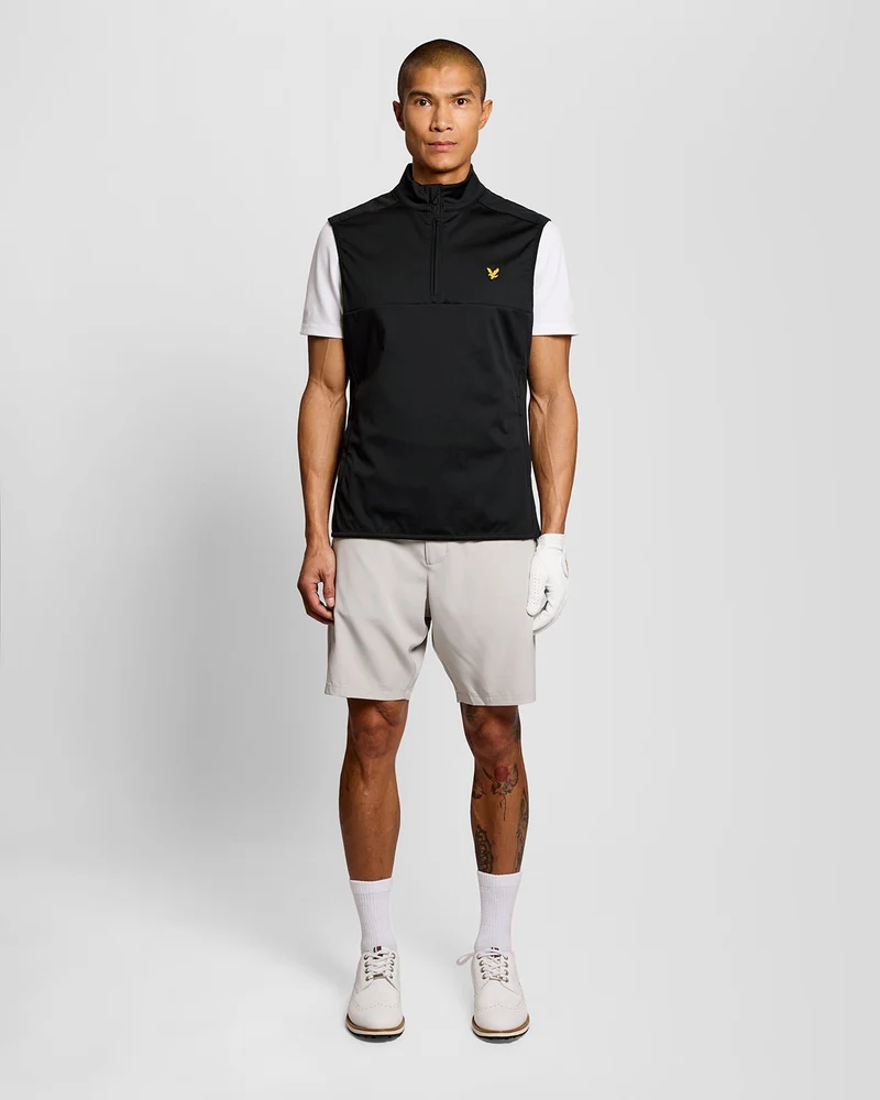 Windproof 1/2 Zip Gilet