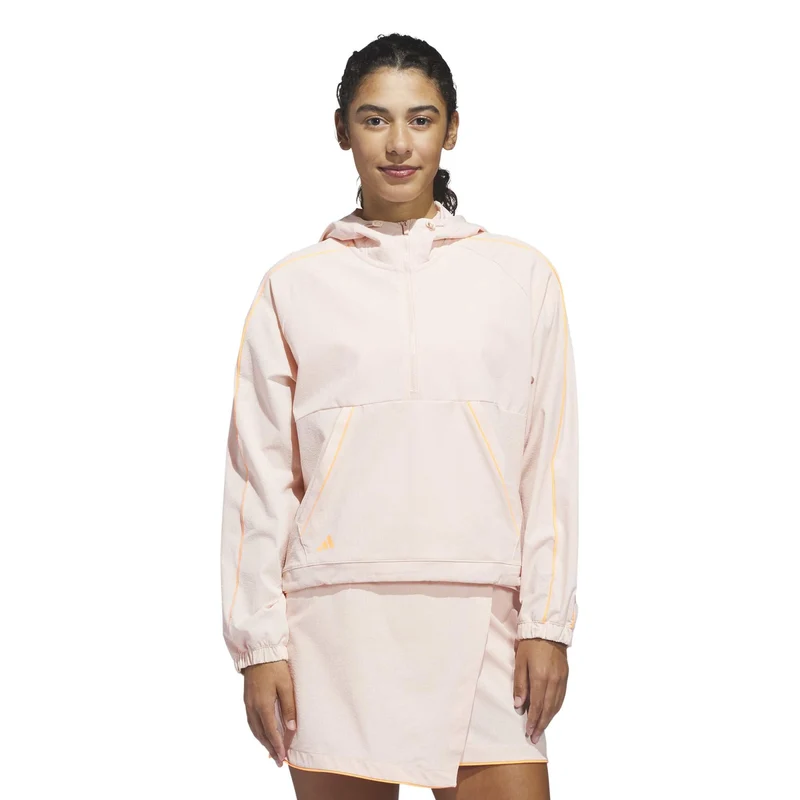 adidas ULT365 Seersucker 1/4-Zip Layer Damen XXL rosa