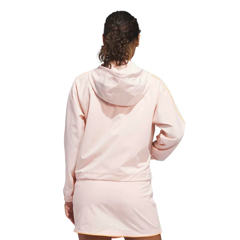 adidas ULT365 Seersucker 1/4-Zip Layer Damen XXL rosa