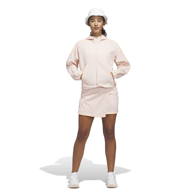 adidas ULT365 Seersucker 1/4-Zip Layer Damen XXL rosa