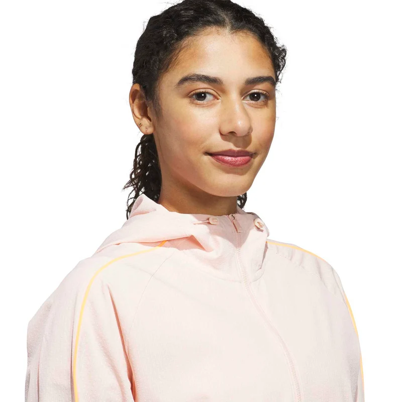 adidas ULT365 Seersucker 1/4-Zip Layer Damen XXL rosa