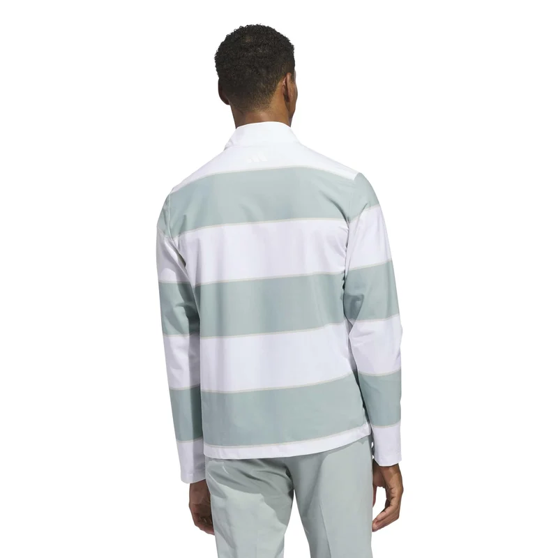 adidas ULT365 RugbyStripe 1/4 Zip Pullover XXL grün/weiss
