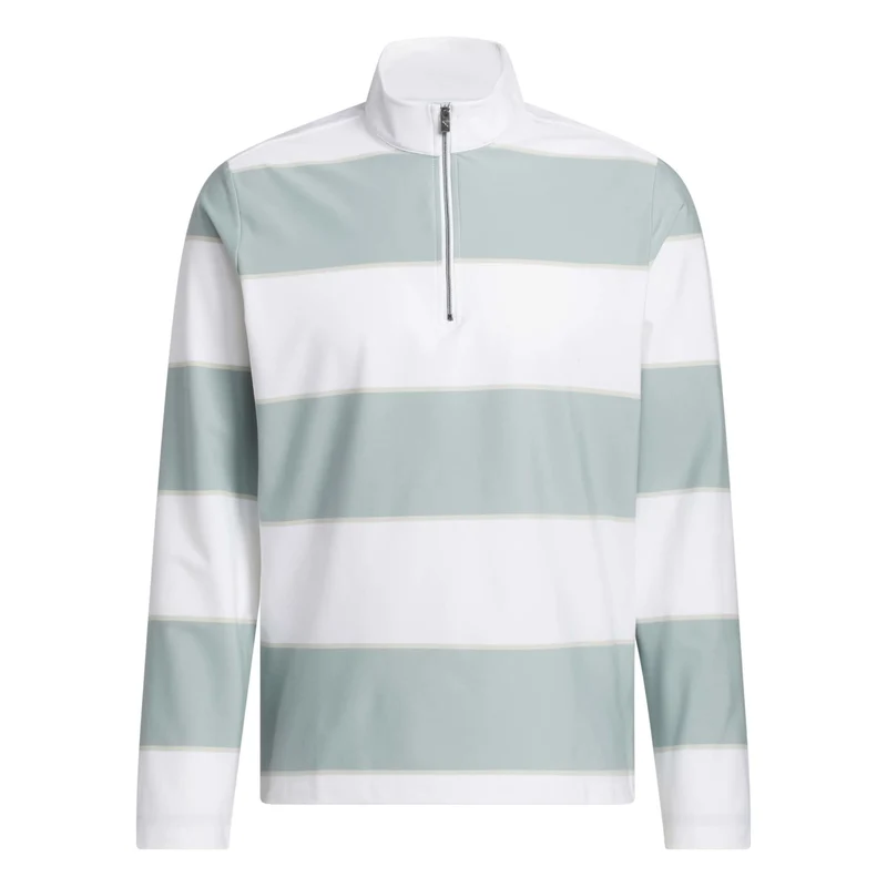 adidas ULT365 RugbyStripe 1/4 Zip Pullover XXL grün/weiss