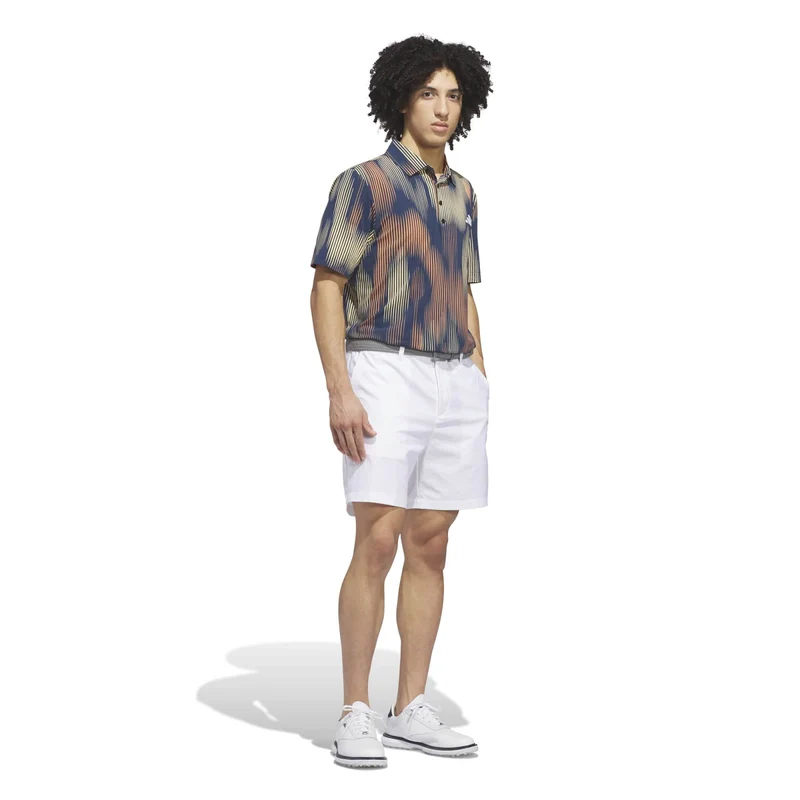 adidas ULT365 Cool Feel Print Polo Herren L navy/orange