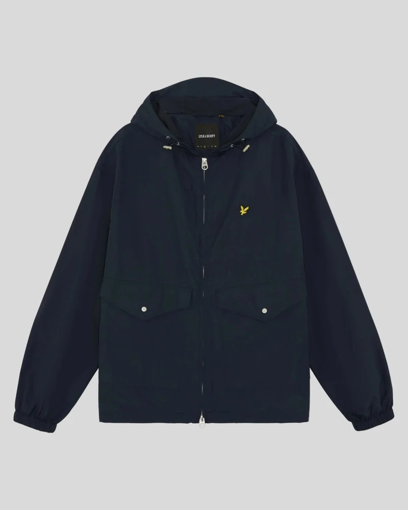 Lightweight Hooded Utility Jacket
