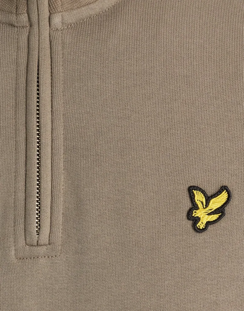 Cotton Loopback 1/4 Zip Sweatshirt