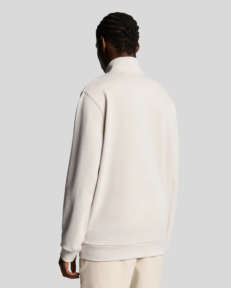 Cotton Loopback 1/4 Zip Sweatshirt