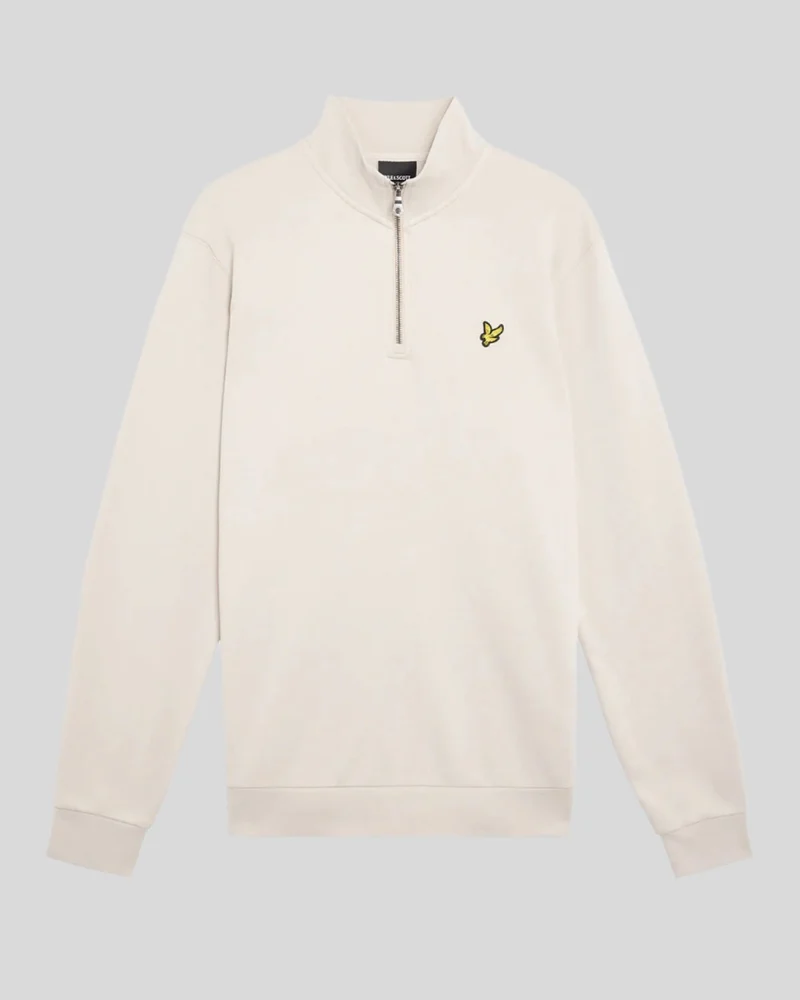 Cotton Loopback 1/4 Zip Sweatshirt