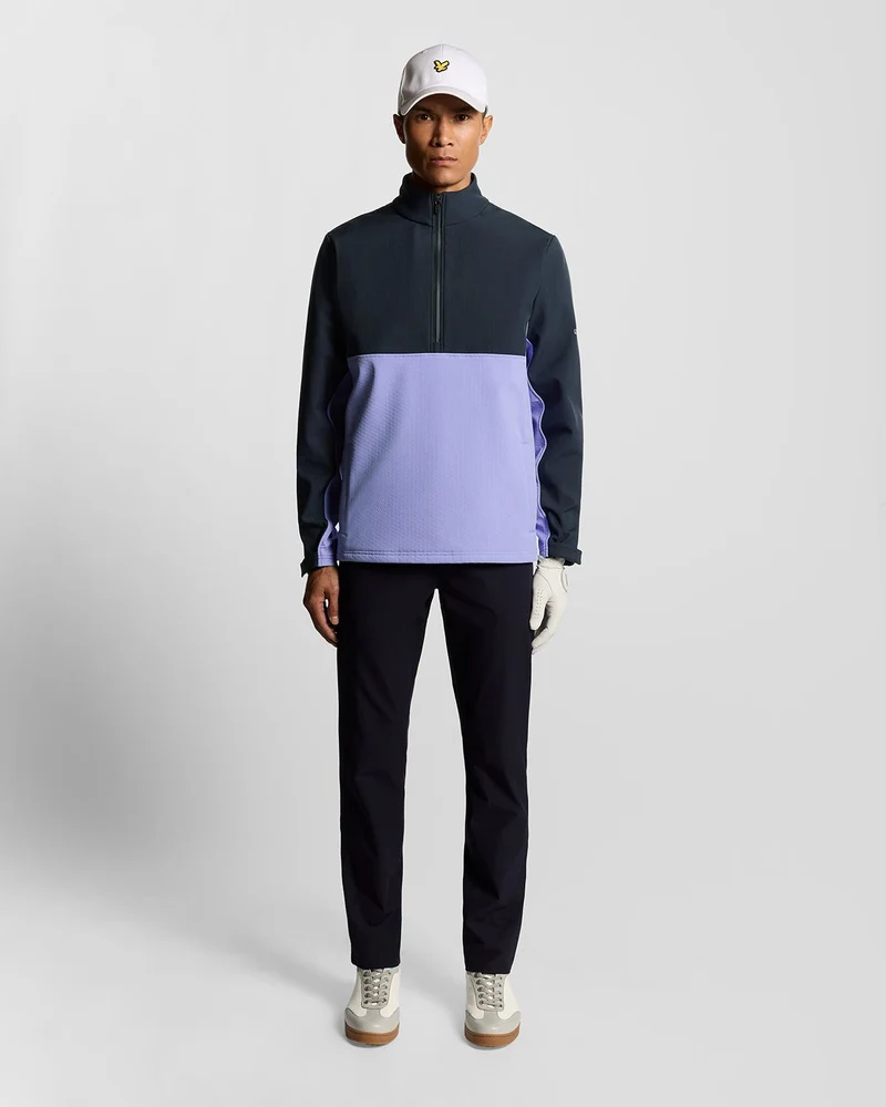 Half Zip Windbreaker Jacket