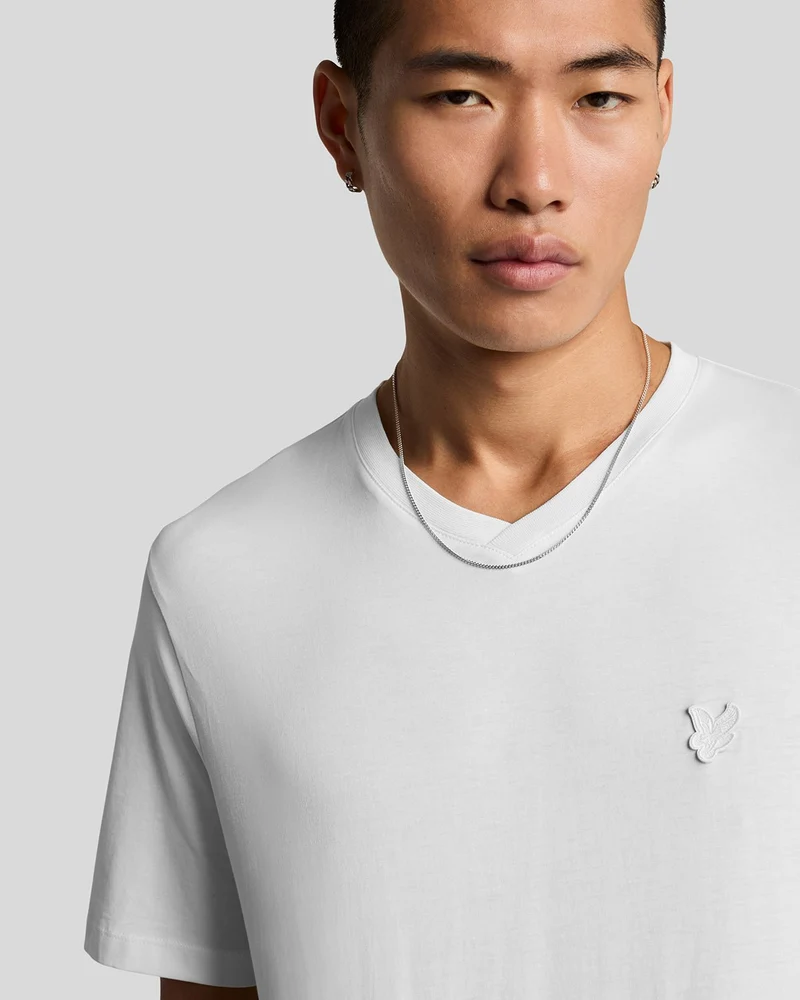 Superfine Cotton V-Neck T-Shirt