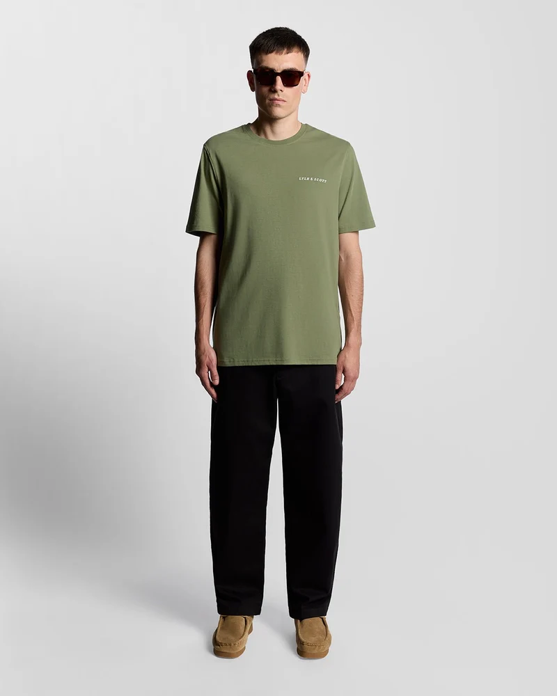 Script Logo Cotton Crew Neck T-Shirt