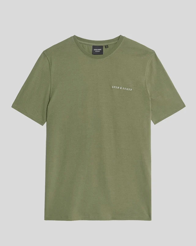 Script Logo Cotton Crew Neck T-Shirt
